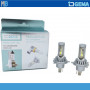 GEMA LAMPADE H4 LED 12 24 V LUCE BIANCA FREDDA LUNGO RAGGIO PLUG AND PLAY