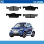 PATTINI FRENO SMART FORTWO 453 FORFOUR 453 DACIA SANDERO CLIO IV ASAM