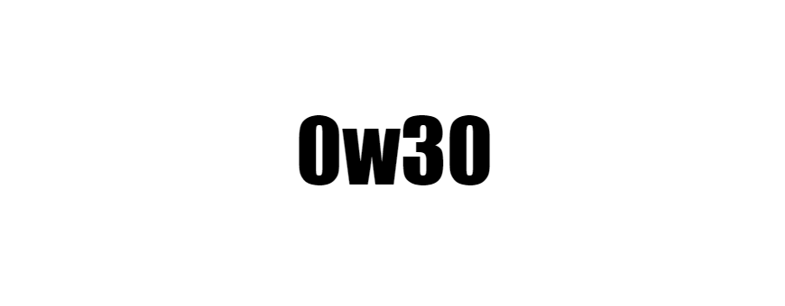 0W30